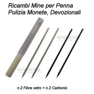 4 Mine di Ricambio matita meccanica